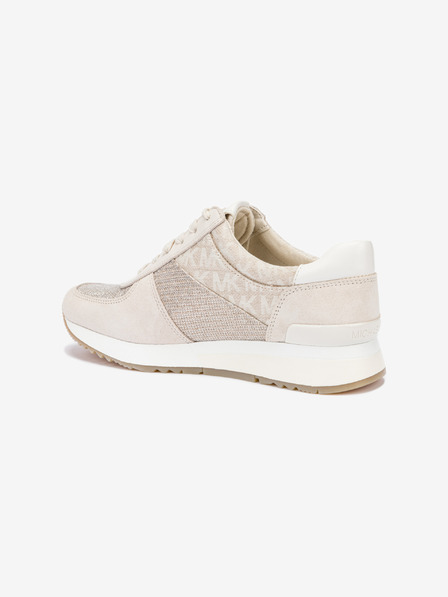 Michael Kors Béžové dámské tenisky se semišovými detaily Michael Kors Allie Trainer
