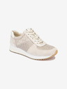 Michael Kors Béžové dámské tenisky se semišovými detaily Michael Kors Allie Trainer