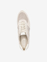 Michael Kors Béžové dámské tenisky se semišovými detaily Michael Kors Allie Trainer