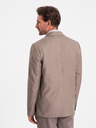 Ombre Clothing Béžové pánské sako Ombre Clothing