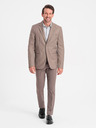 Ombre Clothing Béžové pánské sako Ombre Clothing