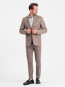Ombre Clothing Béžové pánské sako Ombre Clothing