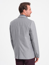 Ombre Clothing Šedé pánské sako Ombre Clothing