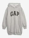 GAP Dětské mikinové šaty s logem Gap