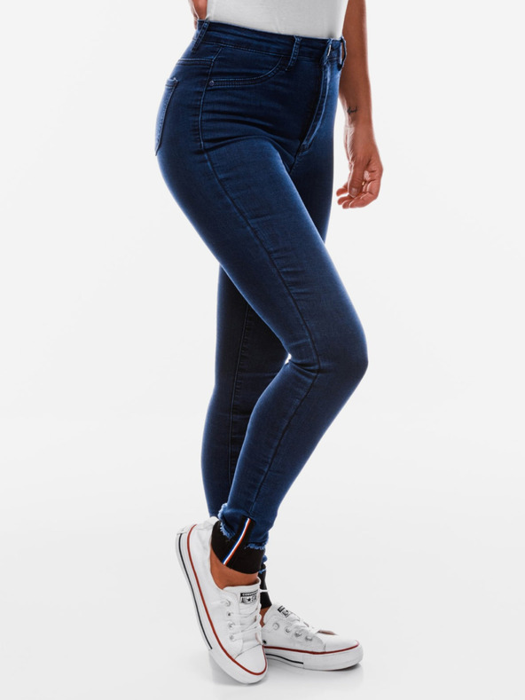 Edoti Tmavě modré dámské džíny Edoti