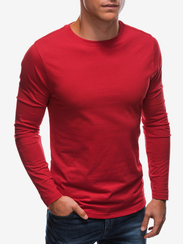 Edoti Červené pánské basic tričko Edoti