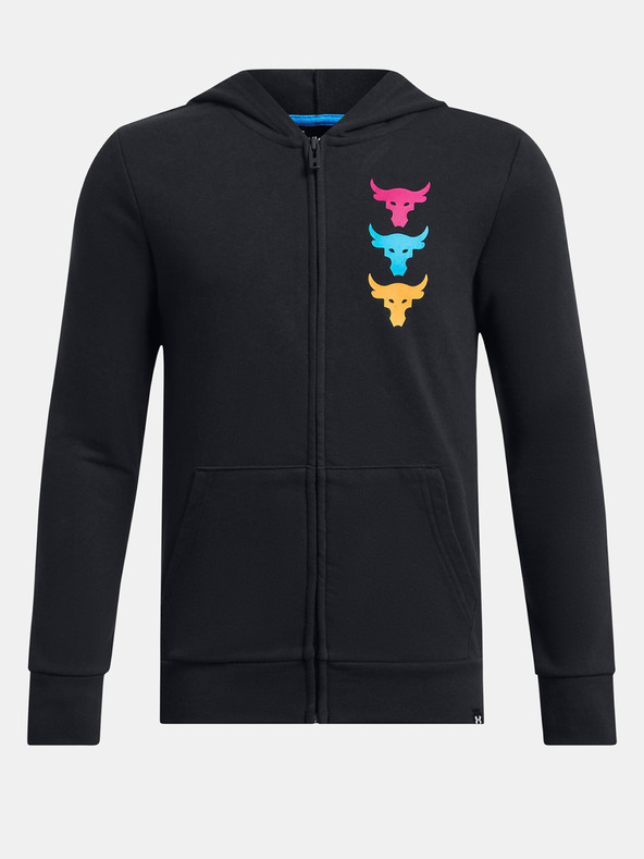 Under Armour Chlapecká mikina Under Armour Pjt Rck Boys LS FZ HD Q2