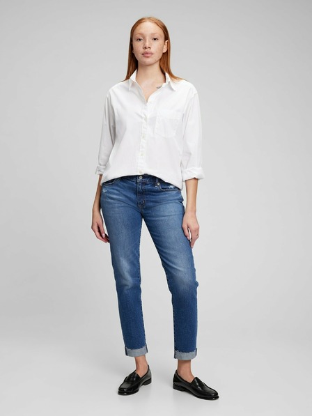 GAP Džíny girlfriend Mid Rise GAP