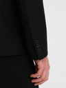 Ombre Clothing Černé pánské sako Ombre Clothing