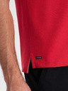 Ombre Clothing Červené pánské polo tričko Ombre Clothing