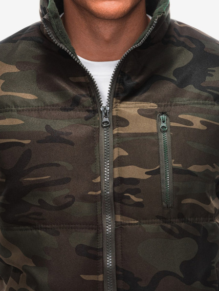 Edoti Khaki pánská prošívaná army vesta Edoti