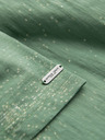 Ombre Clothing Světle zelené pánské vzorované tričko Ombre Clothing