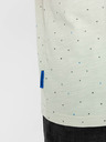 Ombre Clothing Světle zelené pánské puntíkované tričko Ombre Clothing