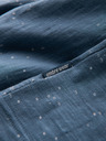 Ombre Clothing Modré pánské vzorované tričko Ombre Clothing