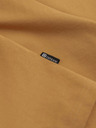 Ombre Clothing Hořčicové pánské basic tričko Ombre Clothing