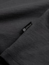 Ombre Clothing Tmavě šedé pánské basic tričko Ombre Clothing