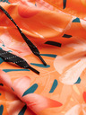 Ombre Clothing Oranžové pánské květované plavky Ombre Clothing