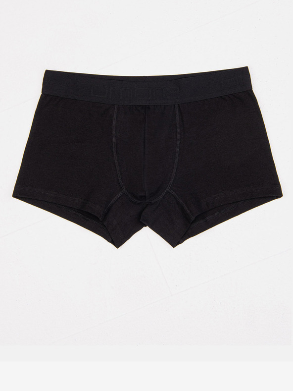 Ombre Clothing Sada tří pánských boxerek v šedé, bílé a černé barvě Ombre Clothing