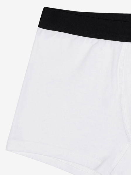Ombre Clothing Bílé pánské boxerky Ombre Clothing