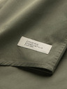 Ombre Clothing Khaki pánská košile s krátkým rukávem Ombre Clothing