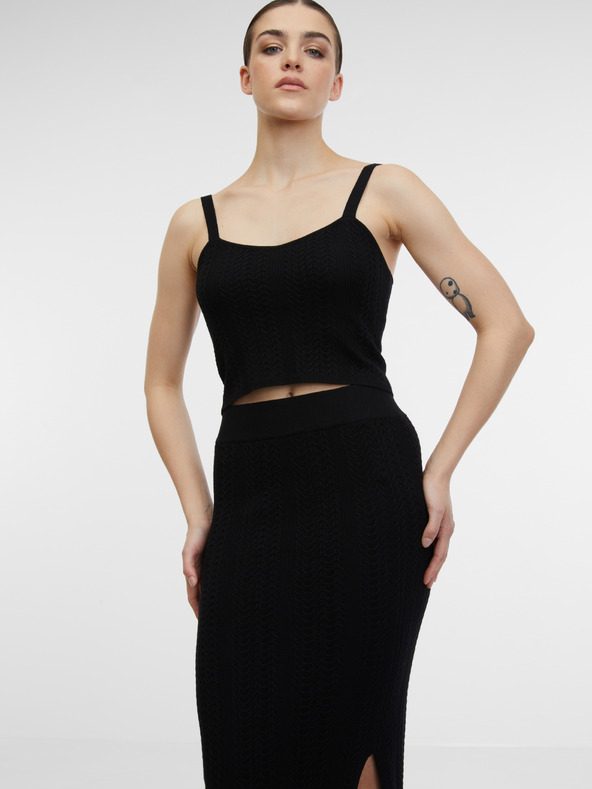 Orsay Černá dámská sukně ORSAY