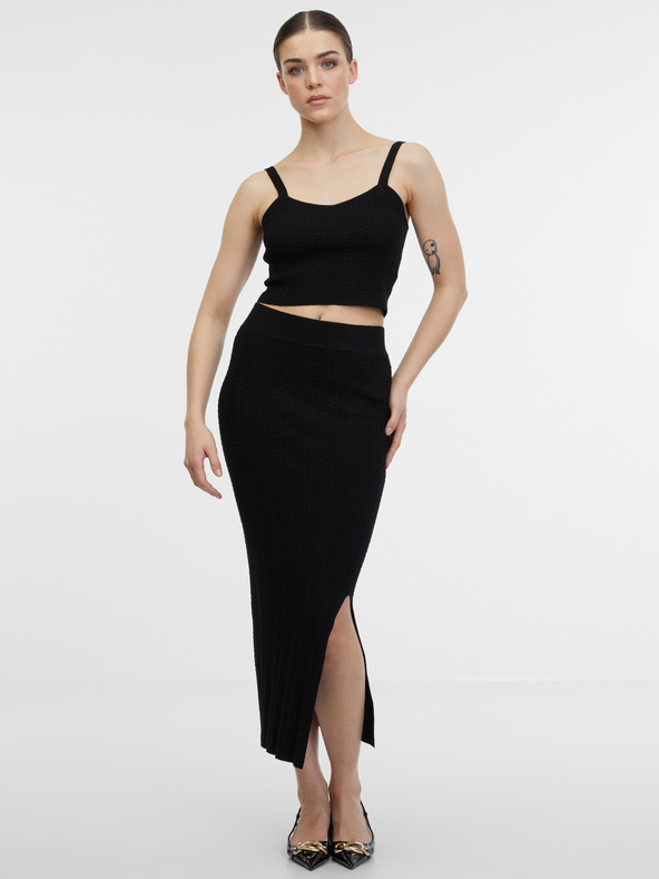 Orsay Černá dámská sukně ORSAY