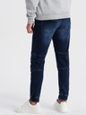 Ombre Clothing Tmavě modré pánské džíny Ombre Clothing