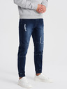 Ombre Clothing Tmavě modré pánské džíny Ombre Clothing
