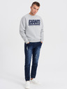 Ombre Clothing Tmavě modré pánské džíny Ombre Clothing