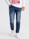 Ombre Clothing Modré pánské džíny Ombre Clothing