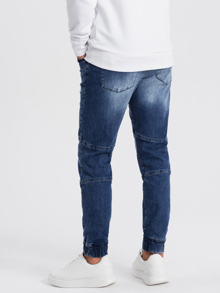 Ombre Clothing Modré pánské džíny Ombre Clothing