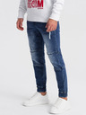 Ombre Clothing Modré pánské džíny Ombre Clothing
