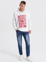Ombre Clothing Modré pánské džíny Ombre Clothing