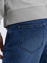 Ombre Clothing Modré pánské slim fit džíny Ombre Clothing