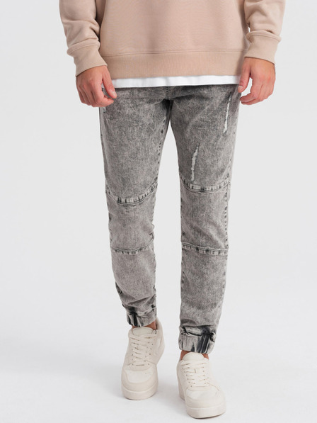 Ombre Clothing Šedé pánské džíny Ombre Clothing
