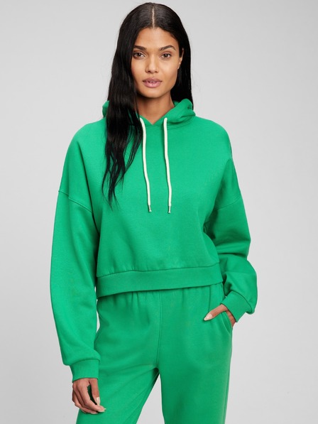 GAP Mikina crop s kapucí GAP