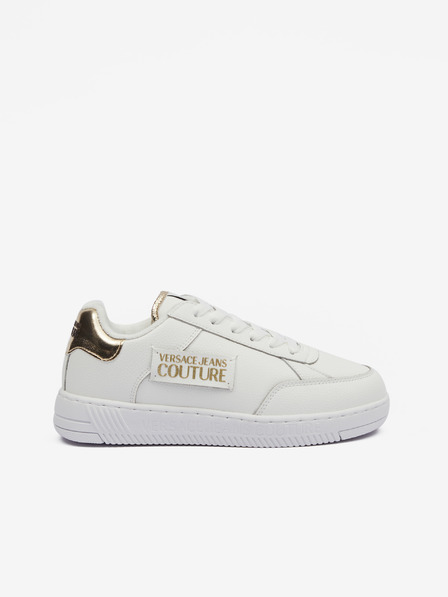 Versace Jeans Couture Bílé dámské kožené tenisky Versace Jeans Couture Fondo Meyssa