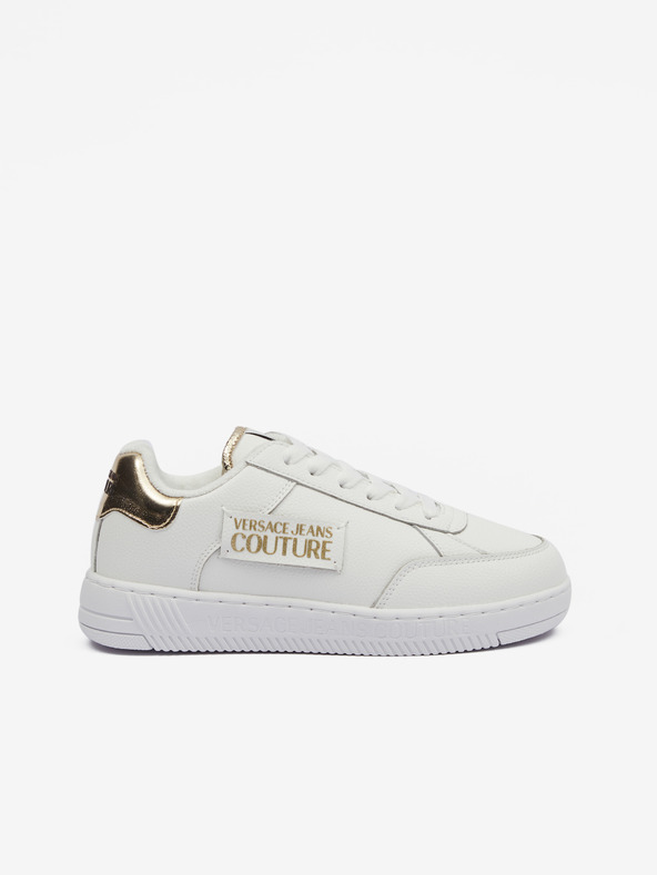 Versace Jeans Couture Bílé dámské kožené tenisky Versace Jeans Couture Fondo Meyssa