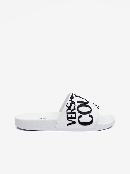 Versace Jeans Couture Bílé dámské pantofle Versace Jeans Couture Fondo Shelly