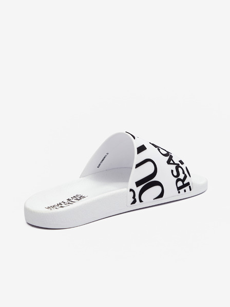 Versace Jeans Couture Bílé dámské pantofle Versace Jeans Couture Fondo Shelly