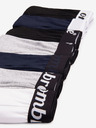 Ombre Clothing Sada sedmi pánských boxerek v šedé, tmavě modré, bílé a černé barvě Ombre Clothing