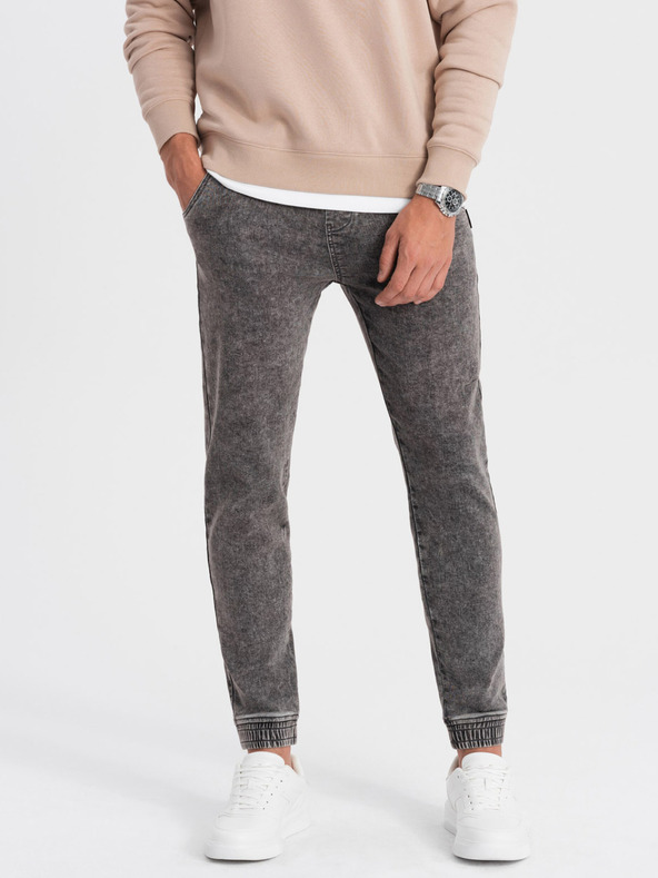 Ombre Clothing Šedé pánské džíny Ombre Clothing