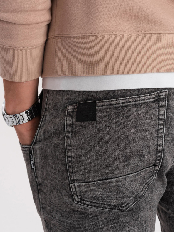 Ombre Clothing Šedé pánské džíny Ombre Clothing