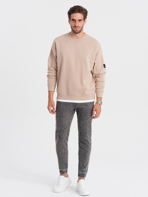 Ombre Clothing Šedé pánské džíny Ombre Clothing