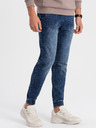 Ombre Clothing Tmavě modré pánské džíny Ombre Clothing