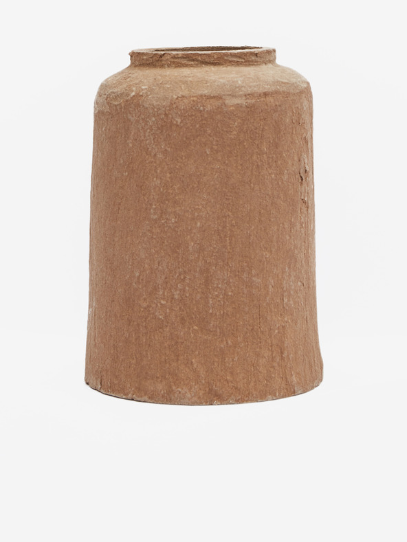 Kaemingk Hnědá dekorační papírová váza Kaemingk