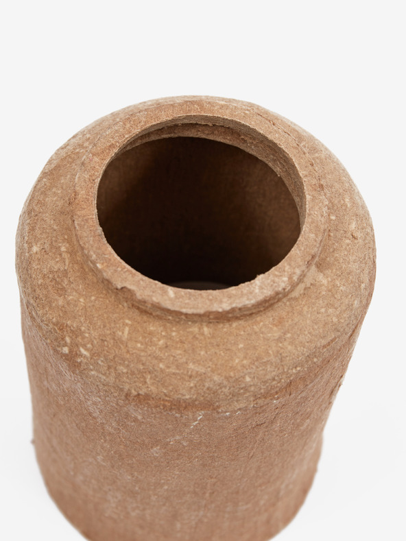 Kaemingk Hnědá dekorační papírová váza Kaemingk