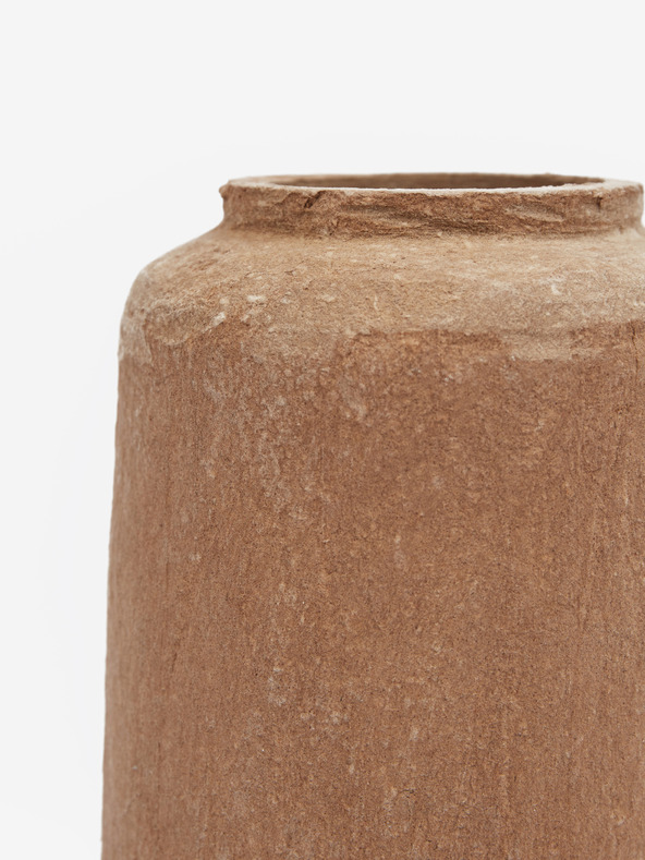 Kaemingk Hnědá dekorační papírová váza Kaemingk