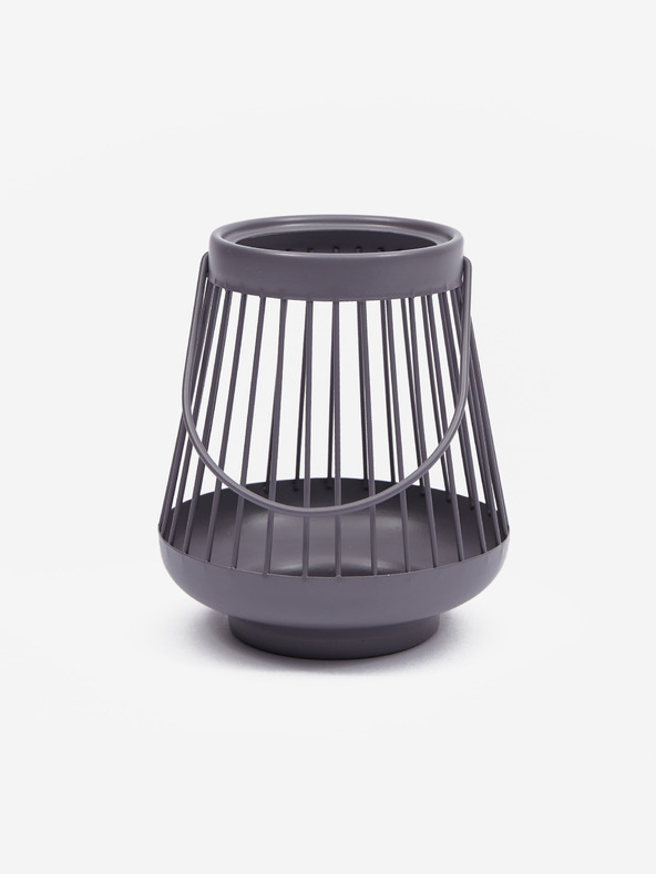 Kaemingk Šedý svícen Kaemingk