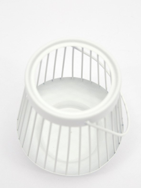 Kaemingk Bílý svícen Kaemingk